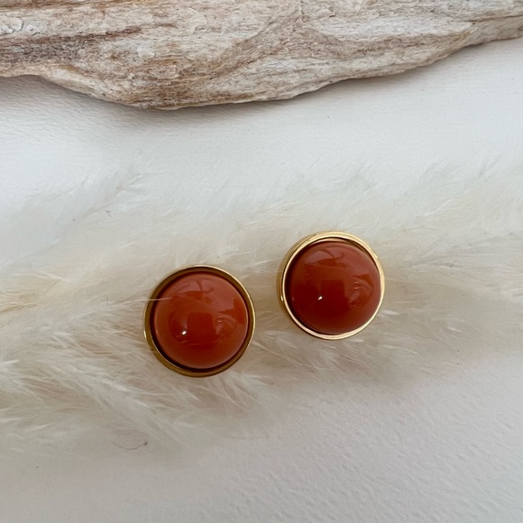 Boho Chic Colorful Stud Earring Set of Five - Artsy Colorful Stud Earrings - Picture 10 of 16